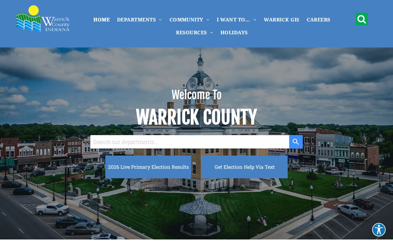 Warrick County court docket Judicial Center notice
